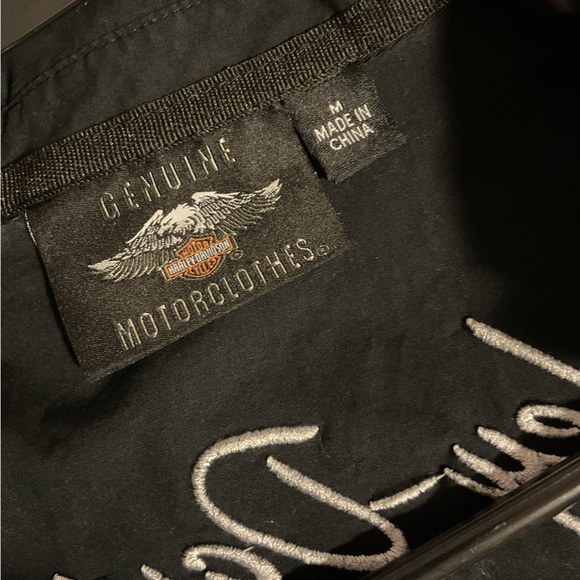 Harley Davidson Women's Inherent Button Front Shirt size Medium - Picture 5 of 5